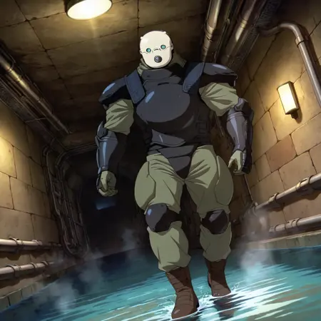 Umibozu from Ghost In the Shell Stand Alone Complex