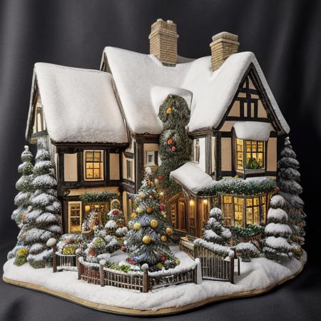 <lora:M1n14tur3:0.9>,photo of (M1n14tur3:1.1) ceramic sculpture of a English village square with christmas tree,surrounded by shops and Victorian houses and pub,covered in snow,landscape architecture render,photo realistic,ornate,studio photograph,sitting on a wooden counter with a black cloth background,bokeh,tilt shift,super detailed,intricate,dramatic,shadows,beautiful,insane details,hyperdetailed,8k wallpaper,uhd,hdr,high contrast,