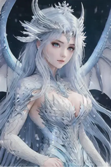 小泽_dragon girl_龙女_blue