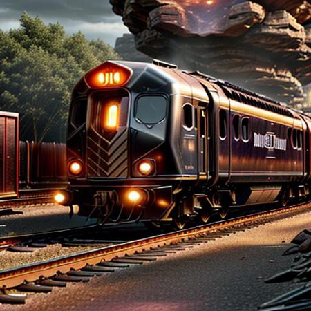 Highly advanced train, sparks on railroad science_fiction, artifact, fighting lasers coming from hand, god rays, extreme detail, 32k resolution, masterpiece, crying, runes on train, HDR, hd
gl0w1ngR, reflective, bright lights