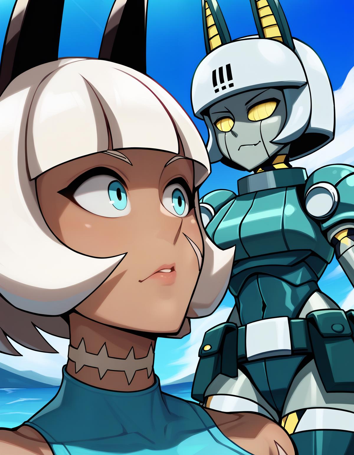 Ms. Fortune & Robo-Fortune | Skullgirls - Miss-robo-Fortune | Stable  Diffusion LoRA | Civitai