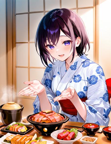 旅館の食事 部屋食 \ Meals at the Japanese ryokan heyashoku V1