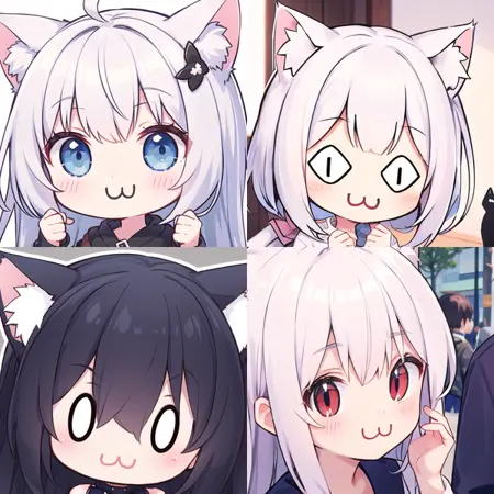 Comic expression : large cat mouth(:3) 猫の口(大型)