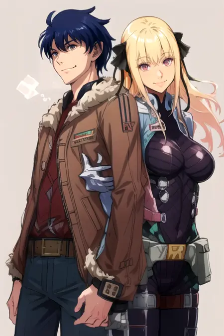 Joshua Radcliffe x Shatte Judevesten (Super Robot Wars)