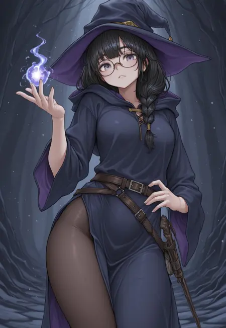 Fantasy manga garden style