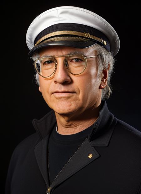 ld1, one man, 1man, solo, glasses, wearing Captain of the Nautilus Costume, Naval Captain Uniform, Nautilus Captain's Hat, Telescope, Nautical Chart, Submarine Key
, epic (photo, studio lighting, hard light, sony a7, 50 mm, matte skin, pores, colors, hyperdetailed, hyperrealistic), (simple black background)
<lora:LarryDavid:.89>