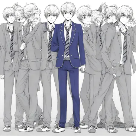 Domestic-Na-Kanojo Ritsu Osaka (Illustrious)