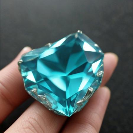 crystal made of topaz,clearly,expensive.