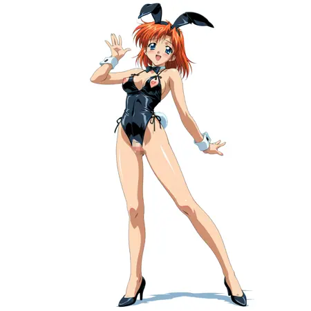 Civitai 逆逆バニー服 / Reverse Reverse bunny outfit (bunny suit)