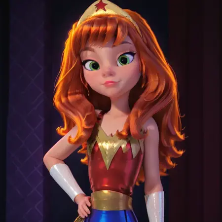 Daphne Blake( Wonder Woman Halloween costume)