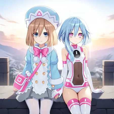 Rom - Hyperdim. Neptunia (9 Outfits/2 Forms)