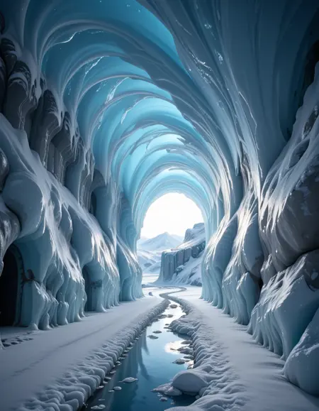 vast glacier tunnel pony