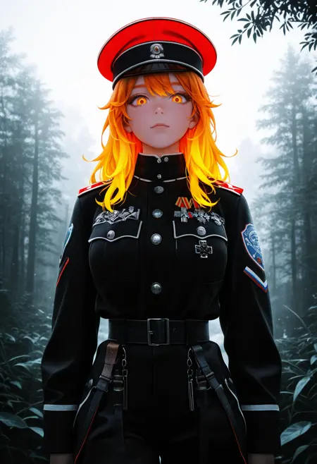 Униформа Корниловского ударного полка / Uniform of Kornilov Shock Regiment (Clothes) for Illustrious