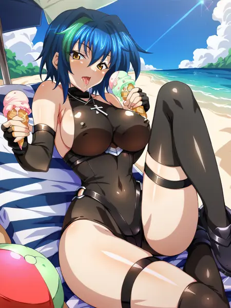 Xenovia Quarta-Highschool DxD-(Mobage Style)