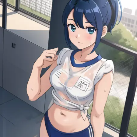 Rolled sleeves (Buruma, collared shirt, etc)