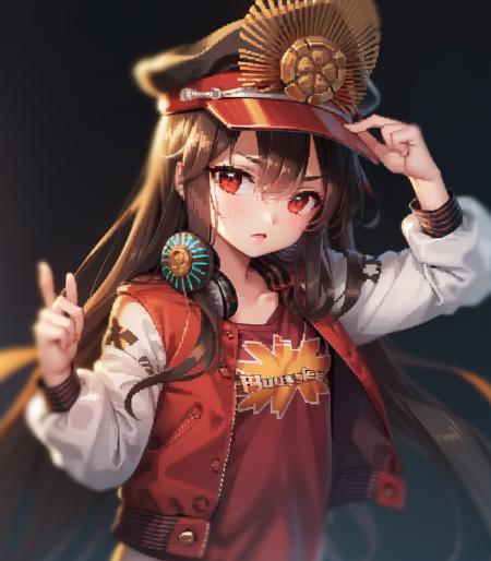 masterpiece, best quality, high resolution,
Berserker1, Nobu's Letterman Jacket, 1girl,  solo,
<lora:FateNobu:0.9>,