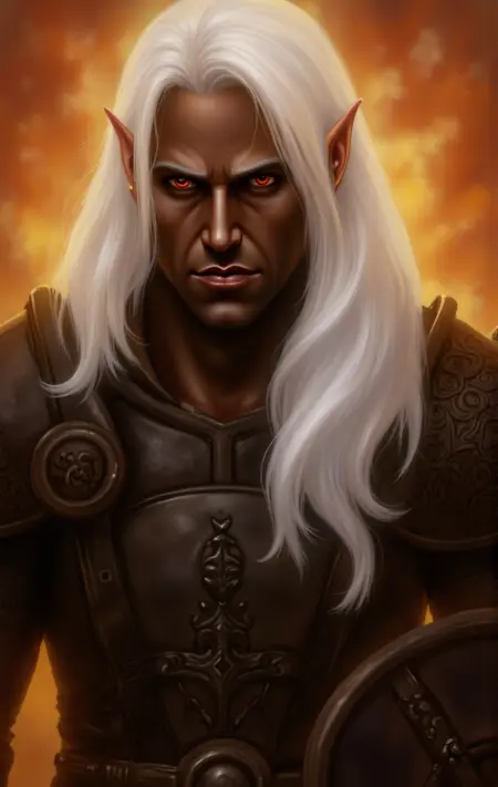 Baldur's Gate 2 Portrait Style Flux