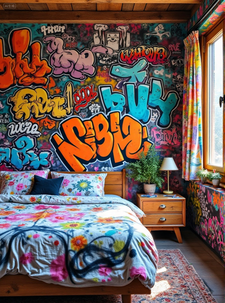 Graffiti-Style Interior Decoration v1.0