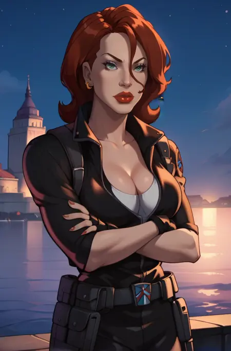 Black Widow - Ultimate Avengers - Marvel Animated