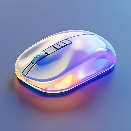 mouse,
realistic,3d,C4D rendering,shining,
gradient,gradient background,blue background,purple background,glassmorphism icon,<lora:glassmorphism_icon:1>,