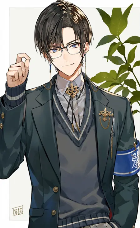 四季凪アキラ 学生服 / Shikinagi Akira School Uniform(にじさんじ NIJISANJI)