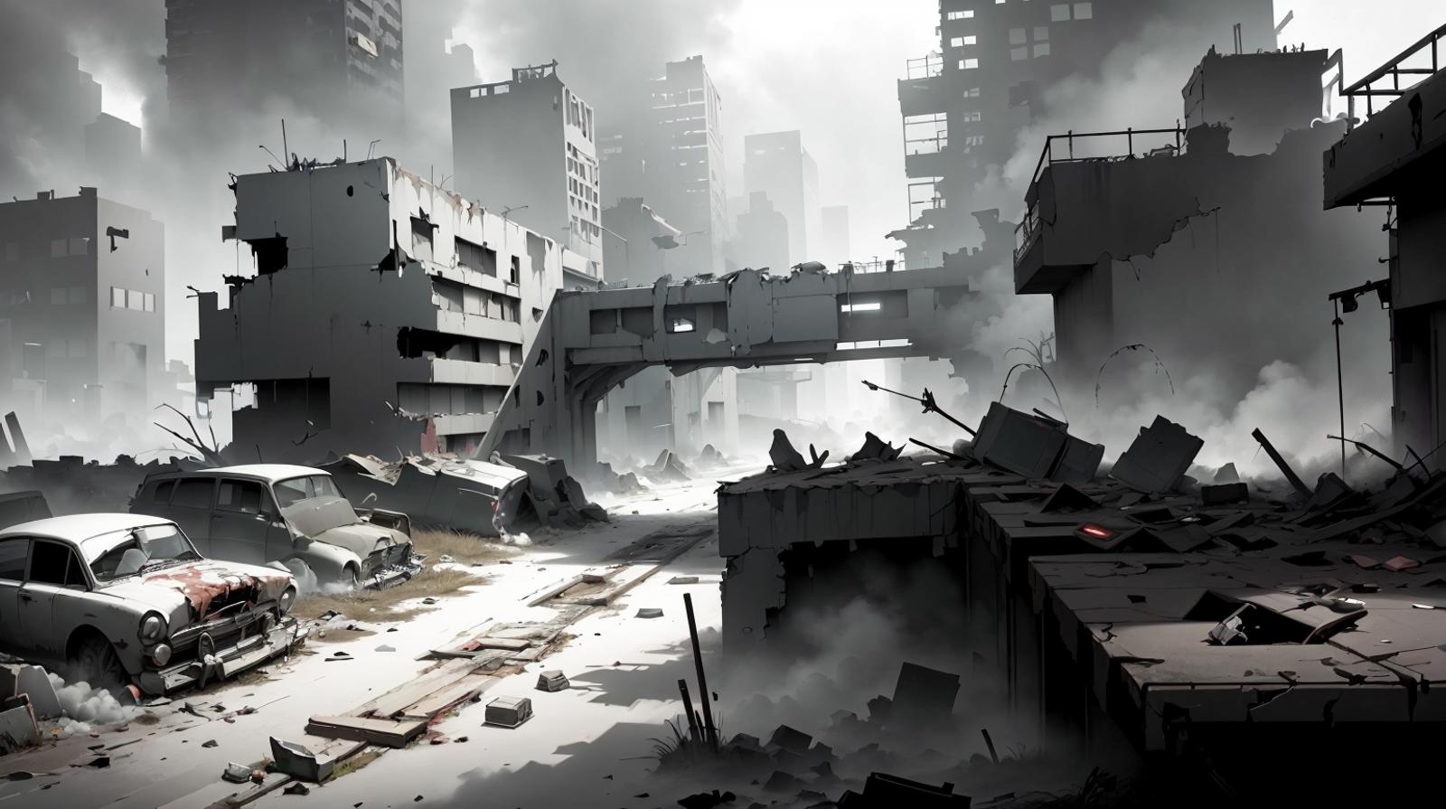 Whitebox Style - Environment - Level Design Concept Art - Game Dev Tool image by mnemic