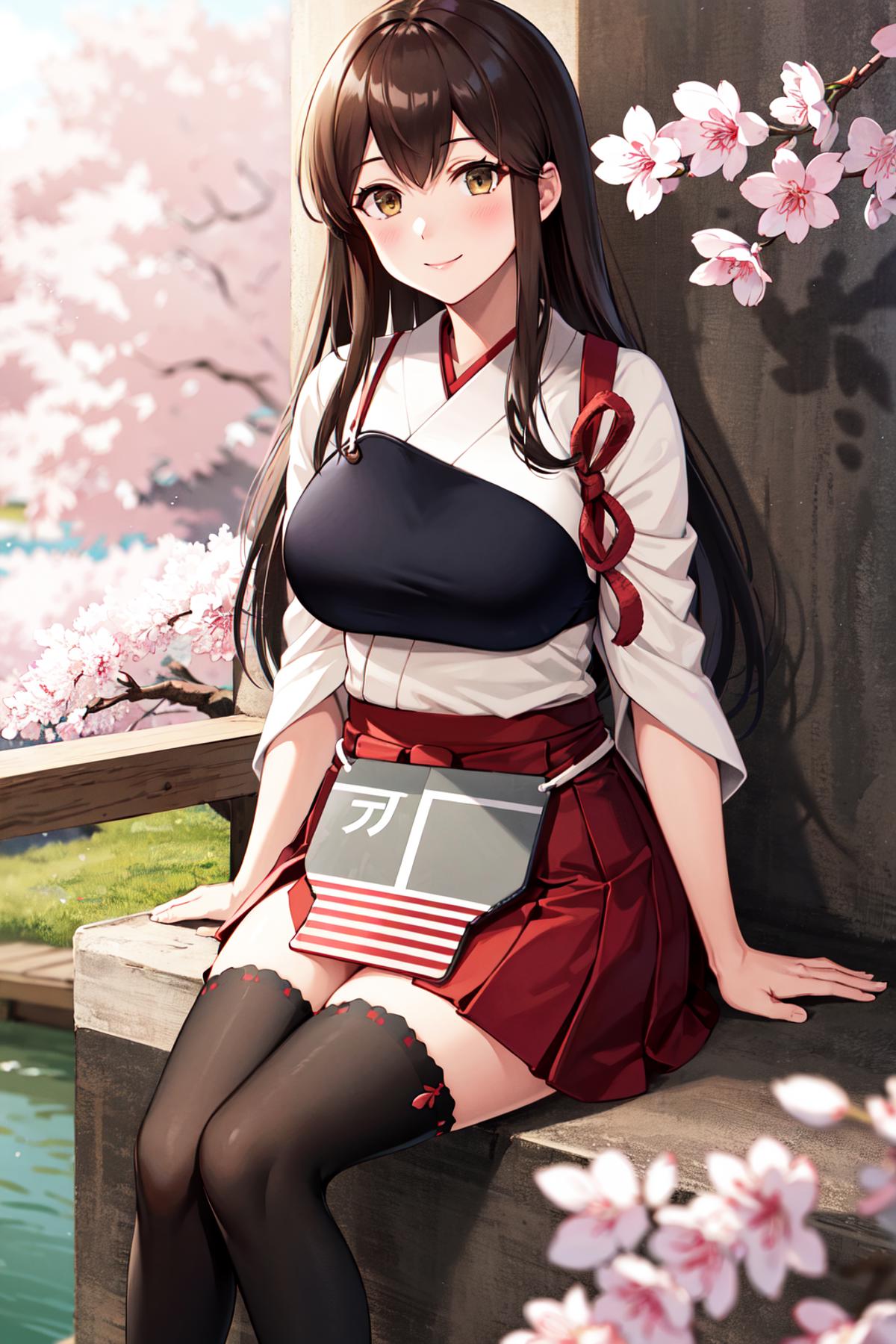 Akagi 赤城 / Kancolle image by h_madoka