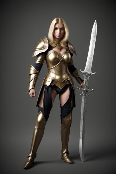 armor,warrior woman holding huge sword,masterpiece,8k,ultra quality,