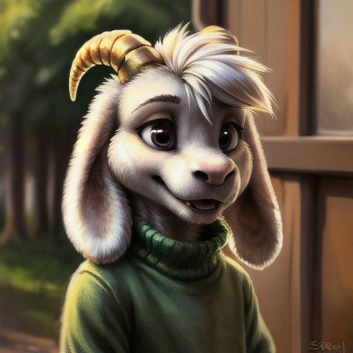 StoryShift Asriel image by r545n