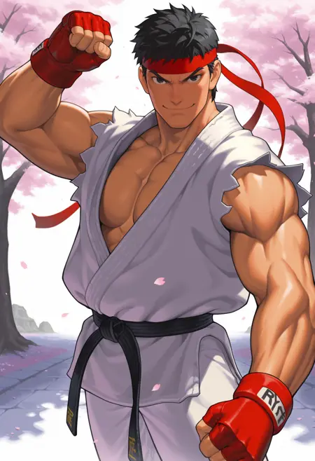 Ryu (Street Fighter) [Illustrious]