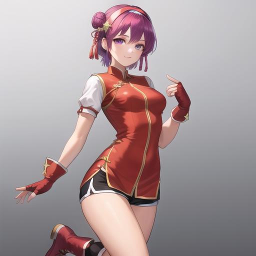 麻宫雅典娜-拳皇（Asamiya Athena-The King of Fighters） image by King_Dong