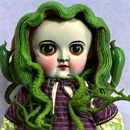 A photo of  dollzy2 as ((Cthulhu)), Very detailed, clean, high quality, sharp image