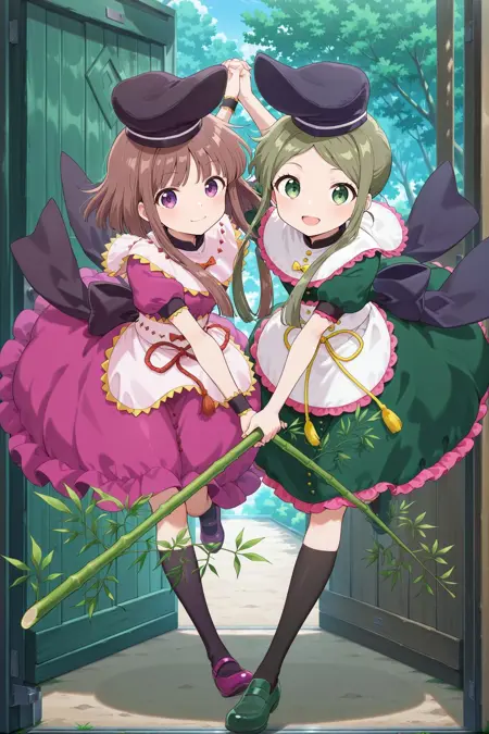 [BONUS] Crazy Backup Dancers - Mai Teireida & Satono Nishida (Touhou Project)