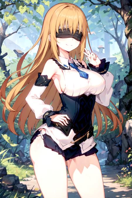 Glory Glorya<lora:Glory:0.9> blindfold