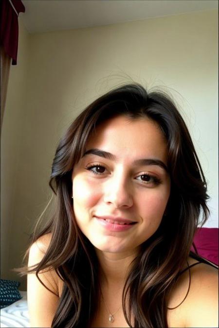 Timida e dolce:  una ragazza che ha un viso delicato, dei capelli mori e degli occhi verdi.  sempre discreta e riservata. Ha una sensibilit profonda e una fantasia vivace.  una persona gentile e romantica.