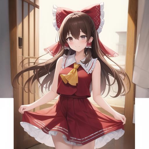 博丽灵梦-东方Project（Reimu Hakurei-Touhou Project） image by King_Dong