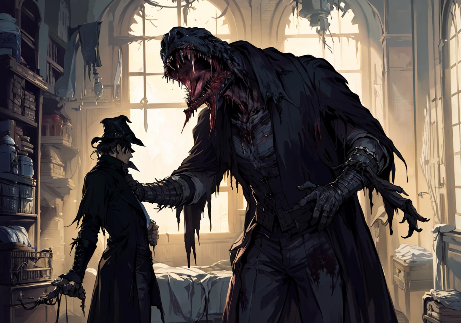 Bloodborne 血源诅咒 image by Tonade