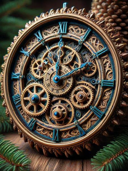 pines and needles, made of, (embedding:Smooth_Quality:1), A vintage, mechanical clock with intricate gears and glowing blue hands.,
<lora:4steps wai-2Rectified-V140:1.0000000000000002> <lora:Smooth_Booster_v3:0.20000000000000004> <lora:illustriousXLv01_stabilizer_v1.185c:0.20000000000000004> <lora:Pines_and_Needles:1.0>