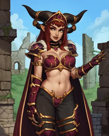 Alexstrasza (Visage, Dragon, & Anthro) [World of Warcraft]