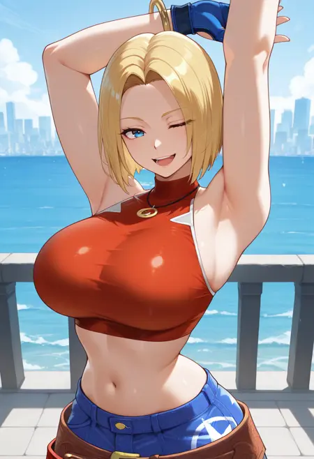 Blue Mary - The King of Fighters/Fatal Fury l IllustriousXL