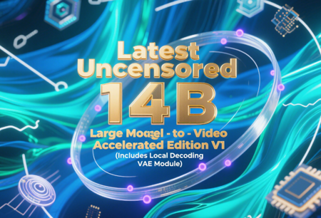 Latest Uncensored 14B Large Model Image-to-Video Accelerated Edition V1 (Includes Local Decoding VAE Module) v1.0