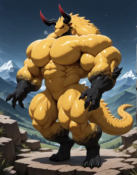 Furry Kurogon Muscles Styles