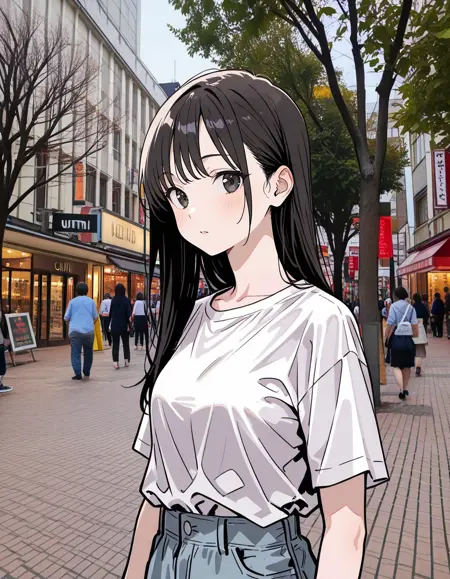 駅前モール 、 遊歩道 / Shopping District , Promenade