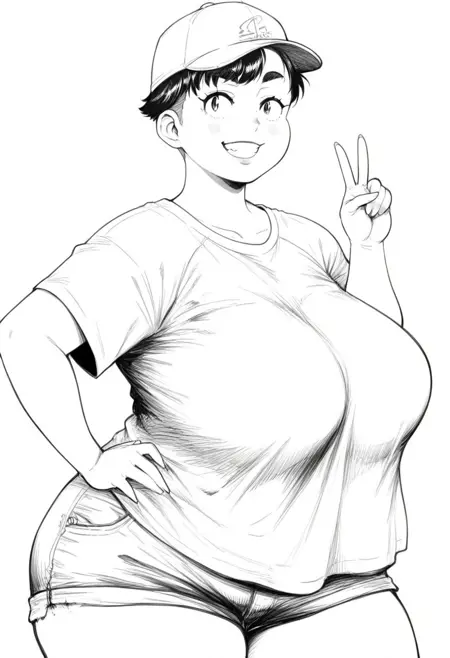 Hajime Sanemichi (Lineart/Sketch) Style - Illustrious