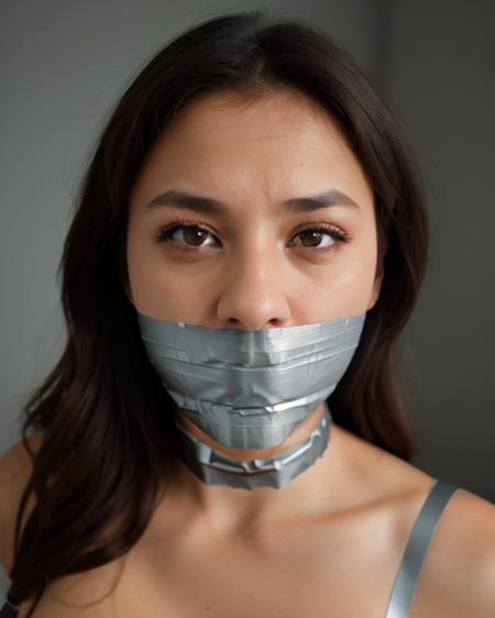 tape gag, gagged 