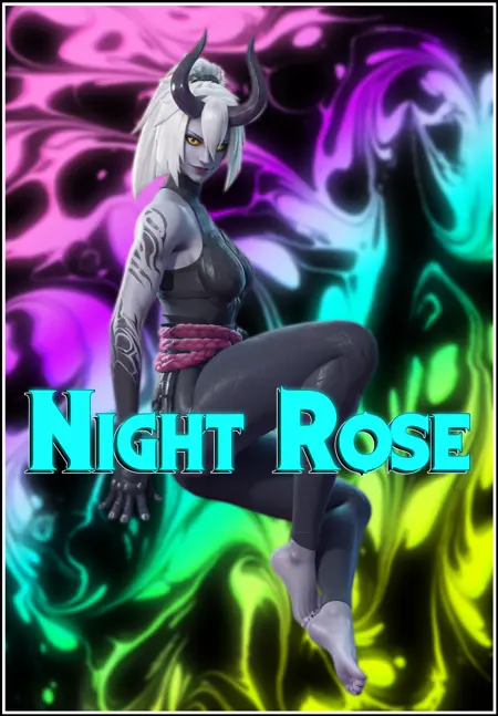 Fortnite Night Rose skin [PonyXL]