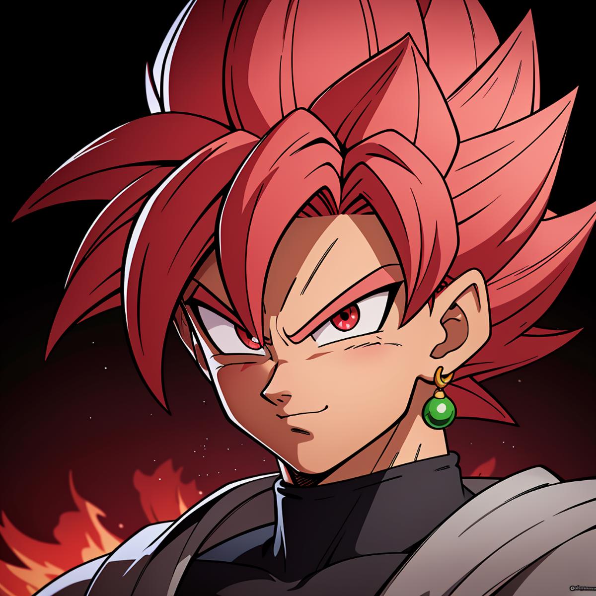 Goku Black Super Saiyan Rose image by infamous__fish