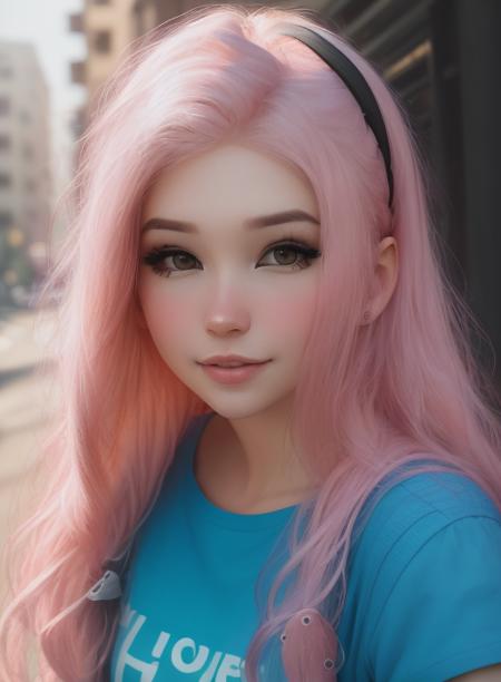 Belle Delphine XL - v1.0, Stable Diffusion LoRA