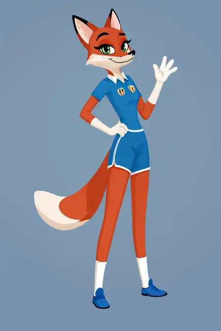 Vasilisa the Fox, Vika the Leopard, Liza the Rabbit, Makar the Wolf and Potap the Bear (GTO)/ Лиса Василиса, Леопардиха Вика, Зайчиха Лиза, Волчонок Макар и Медведь Потап (ГТО))