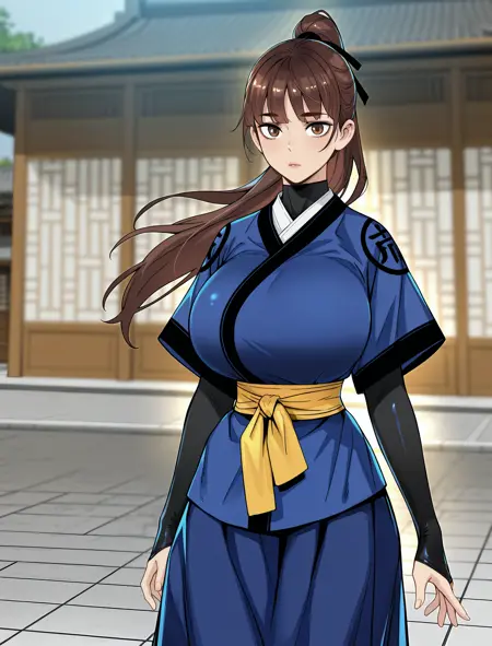 Webtoon Character) Baek Miryeo / 백미려 (Surviving as a Genius on Borrowed Time / 시한부 천재가 살아남는 법)